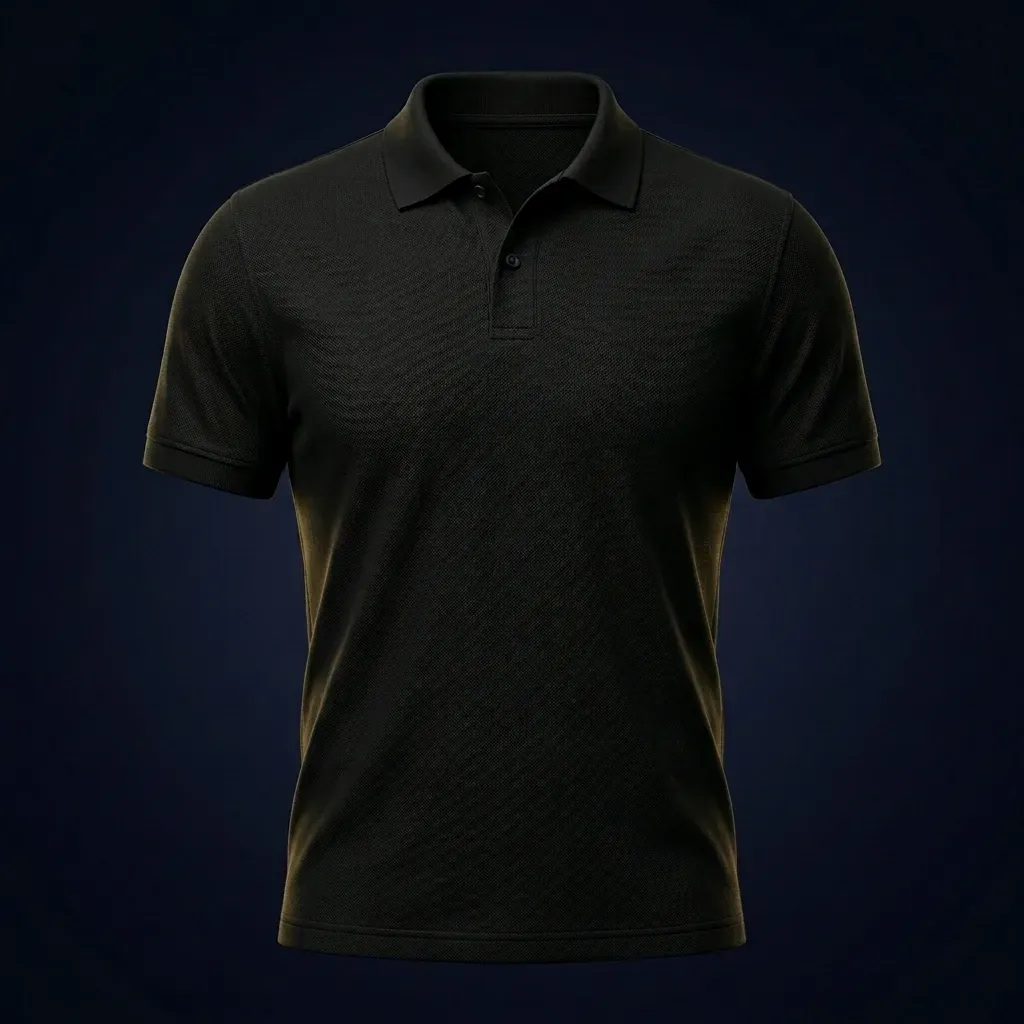 Bespoke polo — Obsidian